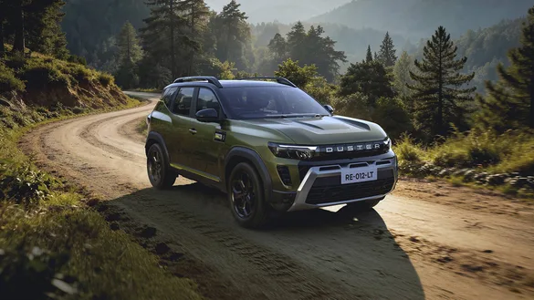 Noul Duster, model adaptat pentru piața indiană, cu design modern.