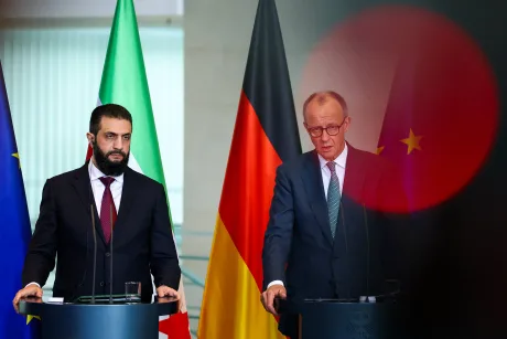 Reuniune oficială între reprezentanți ai Siriei și Germaniei pentru cooperare economică.