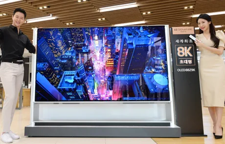 LG a suspendat dezvoltarea panourilor 8K din cauza cererii scăzute pe piață.