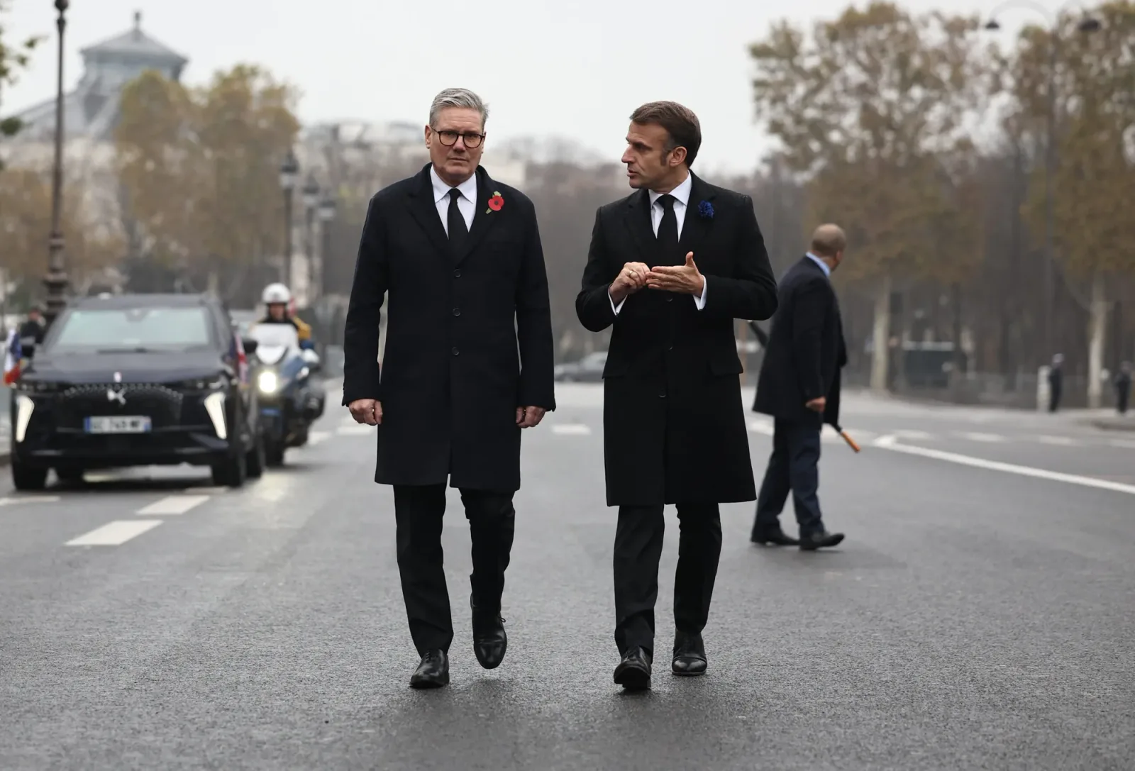 Emmanuel Macron discută despre apărarea Europei în fața amenințărilor.