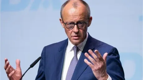Friedrich Merz discutând despre reformele bugetare în Germania.