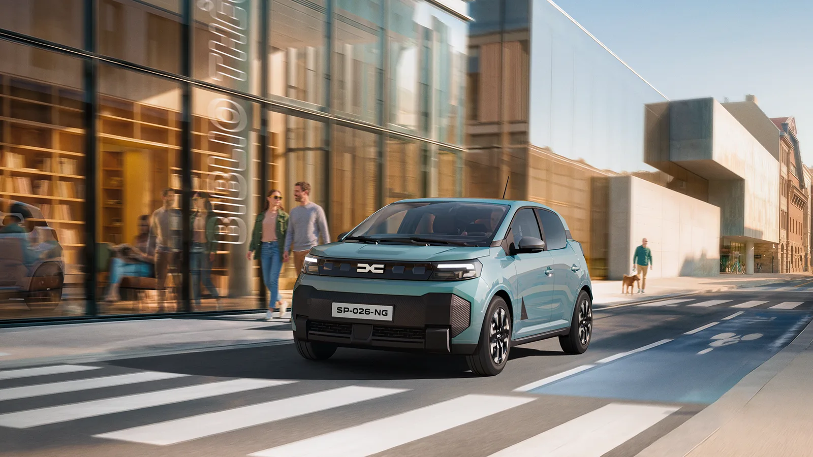 Noua Dacia Spring, un model electric modern, ideal pentru oraș.