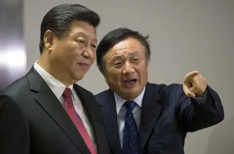 Lideri chinezi discutând despre relațiile comerciale cu Uniunea Europeană.
