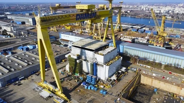 Activul funcțional al Damen Shipyards Mangalia scos la licitație publică.