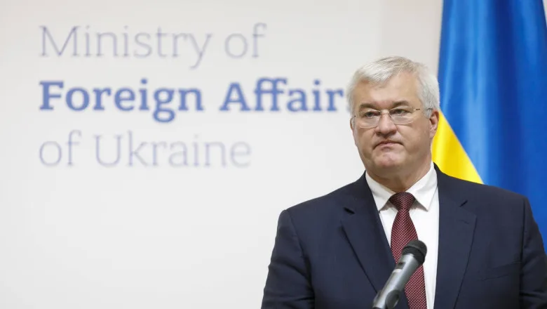 Ministrul ucrainean de Externe discutând despre conflictul din Ucraina.