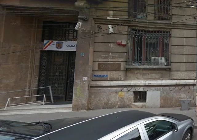 Sediul OSIM, instituție dedicată proprietății industriale în România.