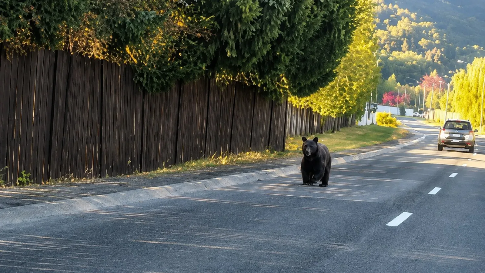 Urs pe strada Colonia Topitorilor, provocând intervenții de urgență.