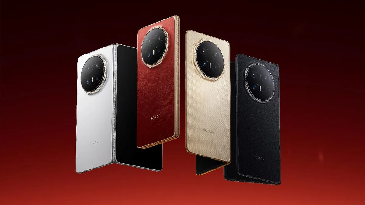 Smartphone pliabil Magic V6, elegant și performant, prezentat la MWC.