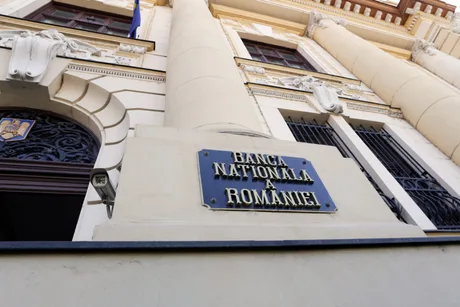 Clădirea Băncii Naționale a României, simbol al politicii monetare.