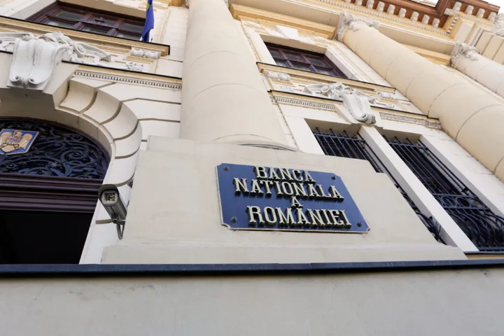 Clădirea Băncii Naționale a României, simbol al politicii monetare.