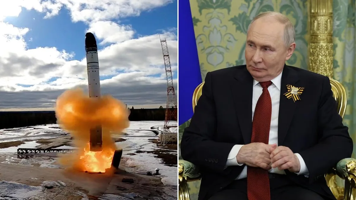 Racheta RS-28 Sarmat lansată cu succes în cadrul testelor recente din Rusia.