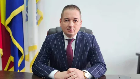 Alexandru Bociu, președintele ANSVSA, în biroul său, discutând despre exporturi.