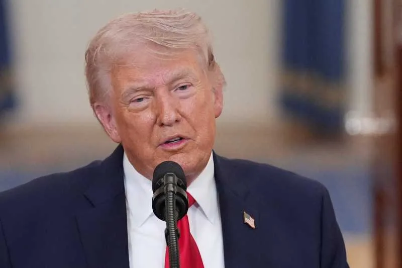 Donald Trump susține un discurs despre securitatea națională și războiul din Iran.