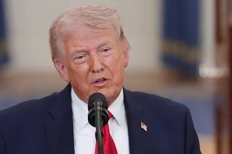 Donald Trump susține un discurs despre securitatea națională și războiul din Iran.