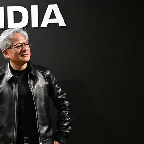 Jensen Huang discutând despre AGI și puterea de calcul în inteligența artificială.