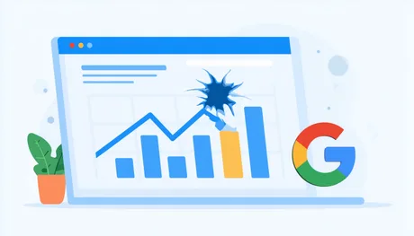 Probleme de logare în Search Console afectează rapoartele de performanță.