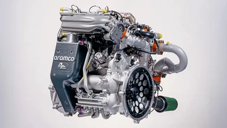 Motor hibrid Aramco cu design simplificat și costuri reduse de producție.