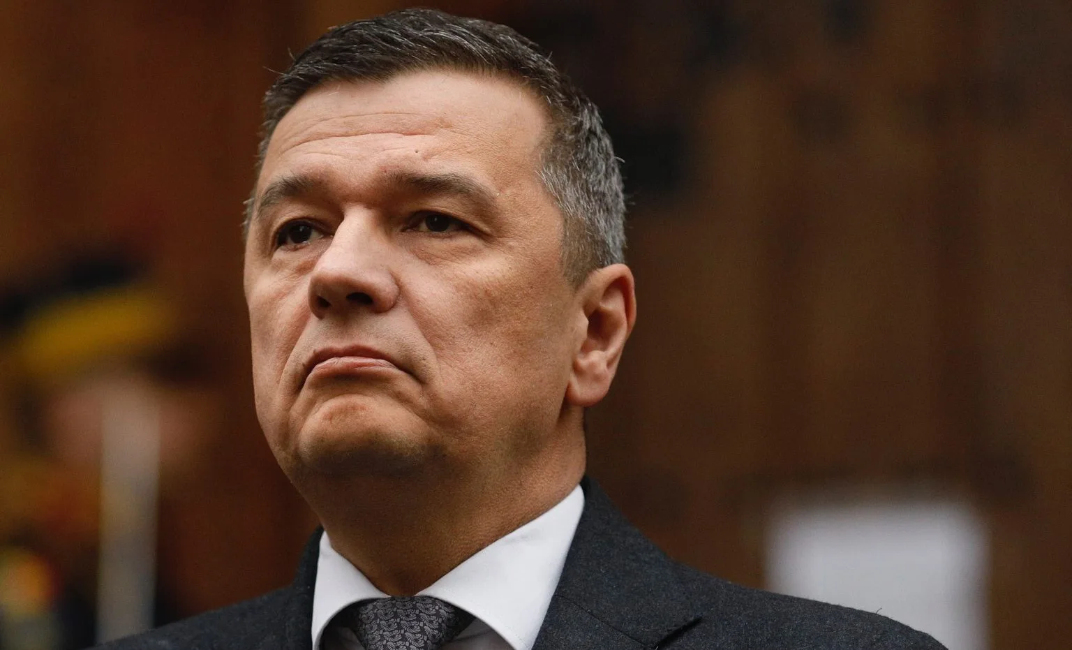 Sorin Grindeanu discutând despre blocajul negocierilor politice la Cotroceni.