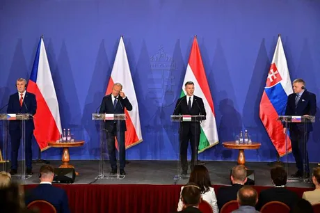 Liderii din Grupul de la Visegrad discută despre coordonarea politică la Bruxelles.