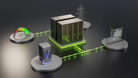 Arhitectură inovatoare pentru centre de date eficiente energetic și cu răcire avansată.