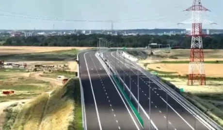 Tronsonul Autostrăzii A0 Nord aproape finalizat, așteaptă Lotul 3 pentru deschidere.
