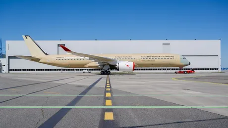 Primul avion Qantas dedicat zborurilor nonstop de 22 de ore.