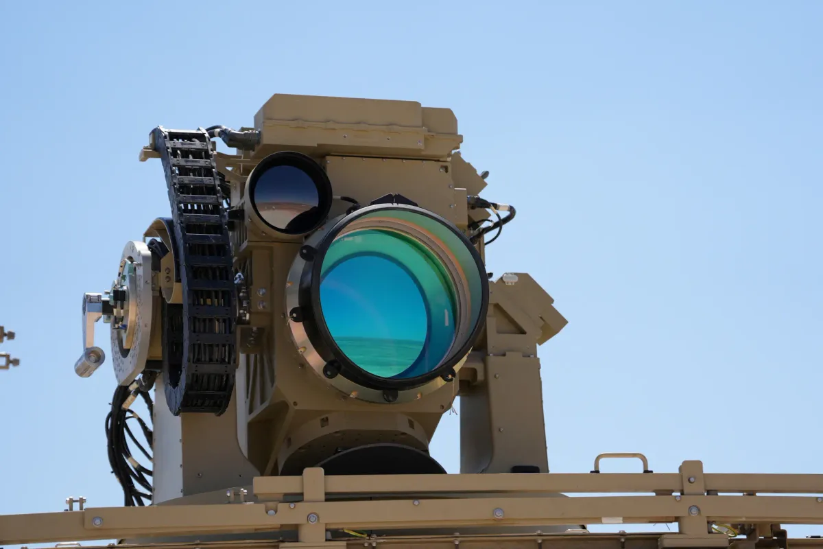 Sistem laser HELIOS utilizat pentru interceptarea amenințărilor aeriene.