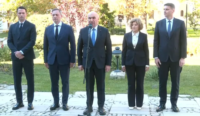 Ilie Bolojan și liderii PNL discută despre viitorul politic al partidului.