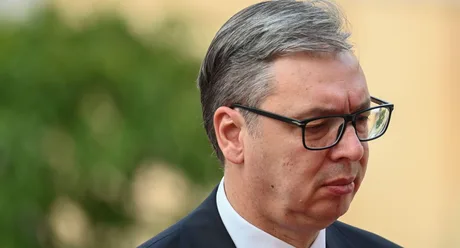 Aleksandar Vucic, președintele Serbiei, la summitul de la Kiev.