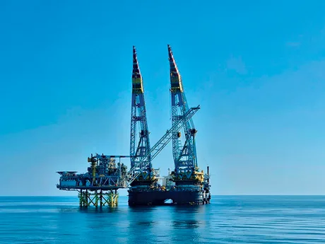 Platforma Neptun Alpha în Marea Neagră, un proiect energetic major pentru România.