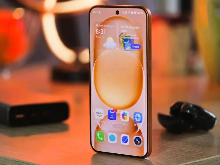 Honor Magic8 Pro Air cu un ecran vibrant și design modern