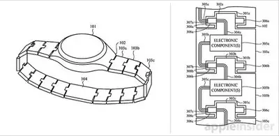 Cureaua Apple Watch Series 12 cu senzori de sănătate integrați pentru monitorizarea glicemiei.