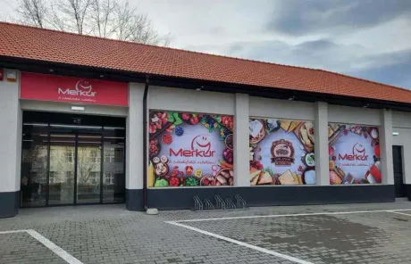 Magazinele Merkur din Harghita, Covasna și Mureș, recent preluate de Amigo și Intercost.