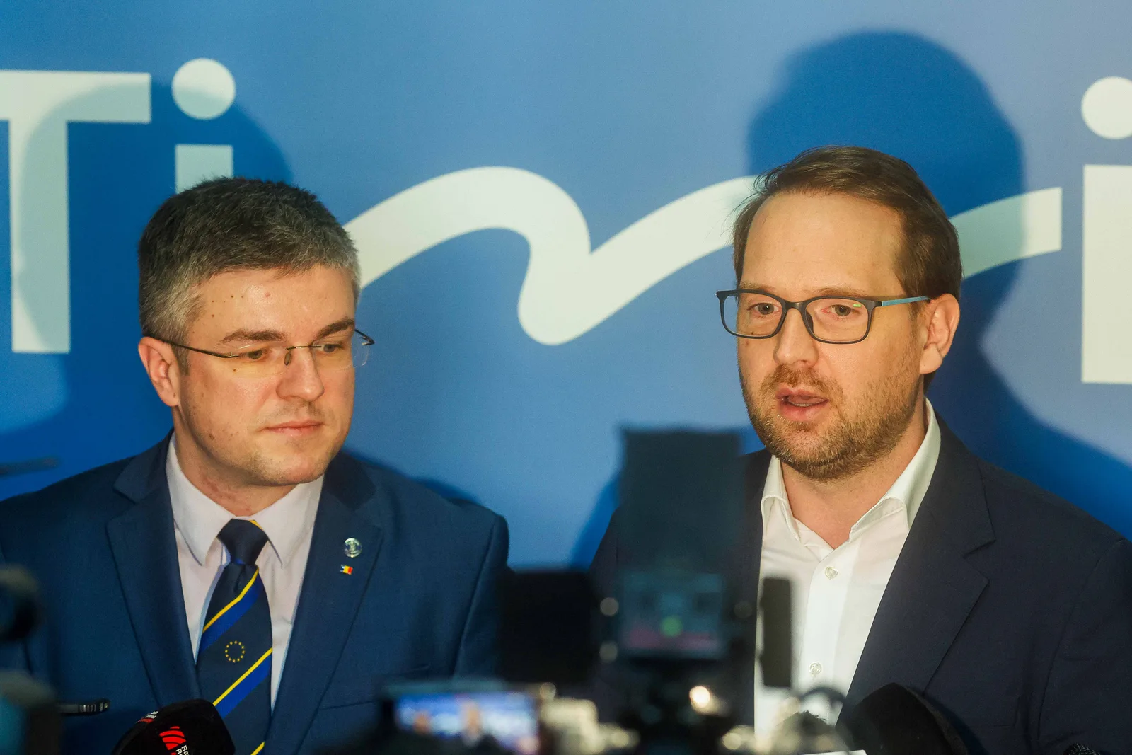 Irineu Darău și Dominic Fritz discută despre viitorul USR.