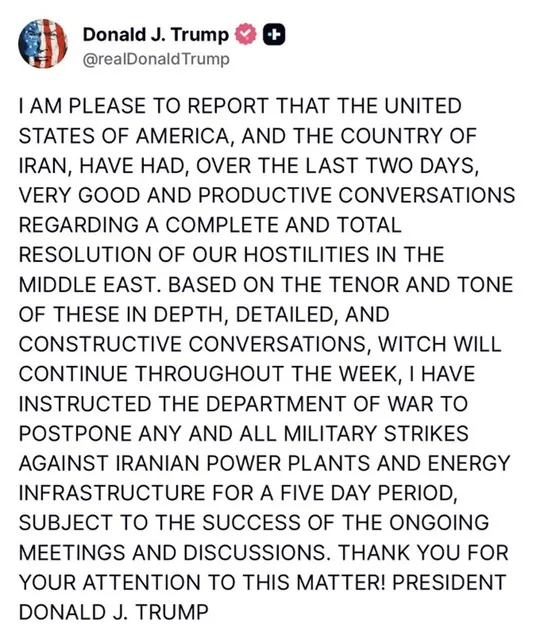 Mesajul lui Donald Trump despre negocierile SUA-Iran.