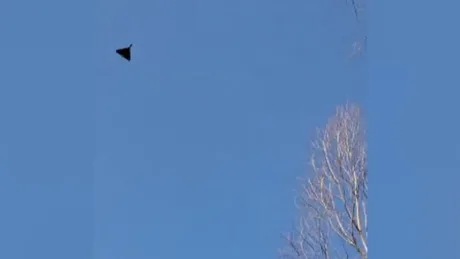 Avioane de luptă monitorizând situația aeriană în nordul județului Tulcea.