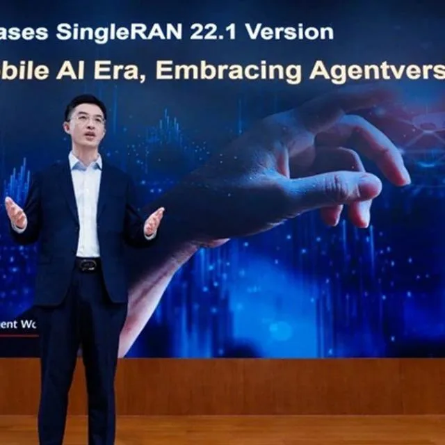 Prezentare a soluției SingleRAN 22.1 pentru rețele 5G de către Huawei.