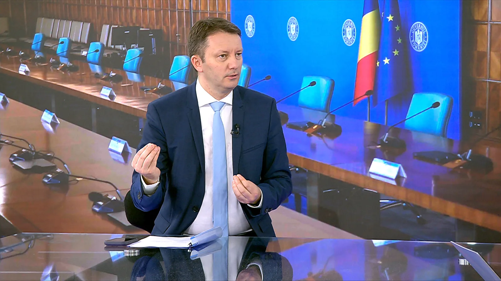 Siegfried Mureșan discută despre bugetul de investiții și deficitul bugetar.