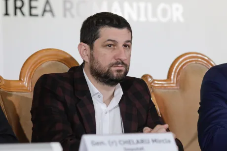 Marius Lulea discutând despre acuzațiile aduse lui George Simion în contextul unui conflict intern.