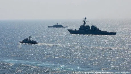 Nave militare desfășurate în Marea Neagră pentru exercițiul SEA BREEZE 26.1.