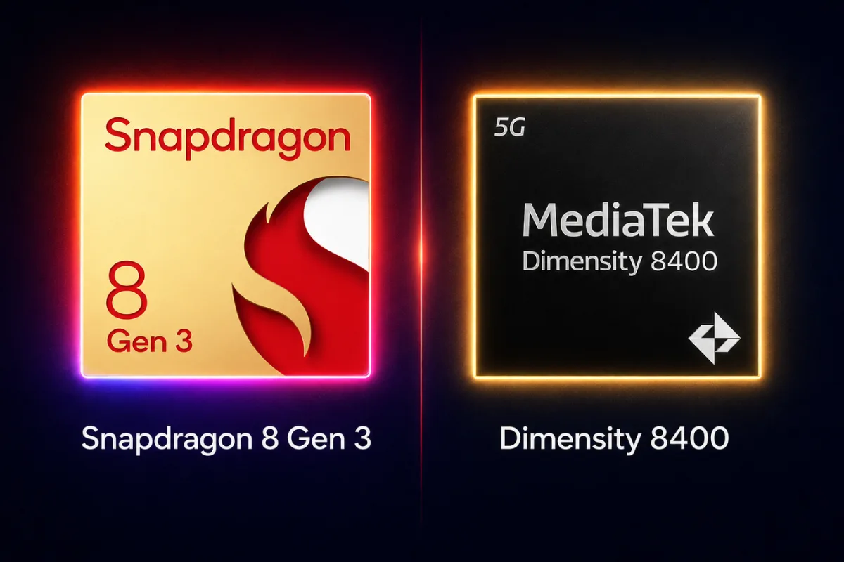 Compararea performanței între Snapdragon 8 Gen 3 și Dimensity 8400