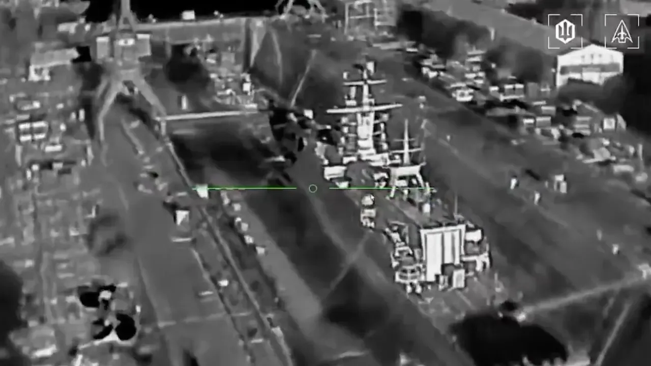 Atac cu drone asupra unei nave militare ruse în Kronstadt.