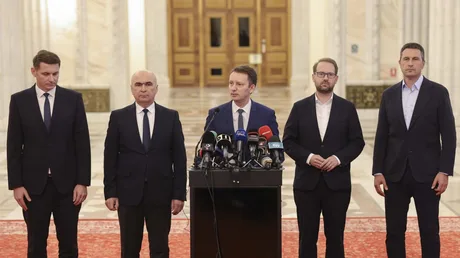 Discuții politice intense în Parlamentul României pentru formarea Guvernului.
