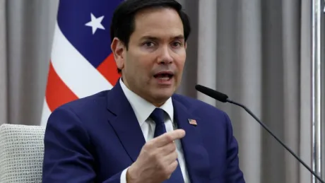 Marco Rubio discutând despre acuzațiile privind spionajul în Cuba.