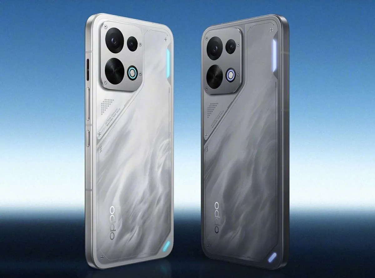 Smartphone-ul Oppo K15 cu design modern și ventilator activ pentru răcire eficientă.