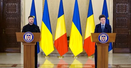 Întâlnire între liderii României și Ucrainei despre securitate.