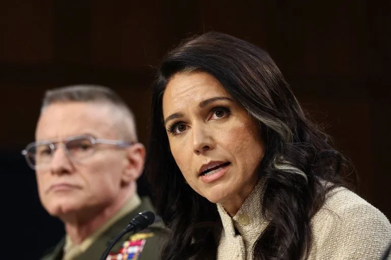 Tulsi Gabbard discută despre capacitățile nucleare ale Iranului în fața Comitetului pentru Informații.