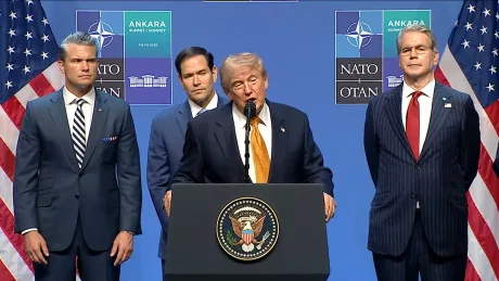 Donald Trump discută despre relațiile tensionate cu Iranul și posibilele consecințe.