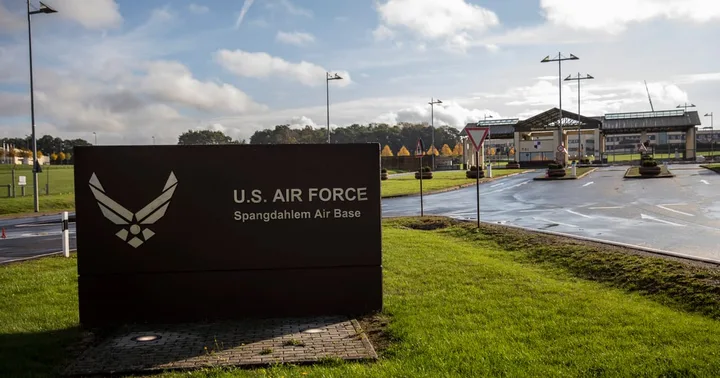 Baza aeriană Spangdahlem, locul prăbușirii avionului F-16.