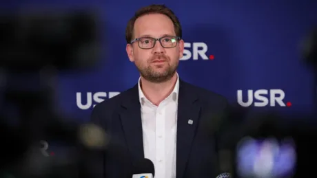 Reprezentant USR discutând despre evacuarea beneficiarilor din Dumbrava.